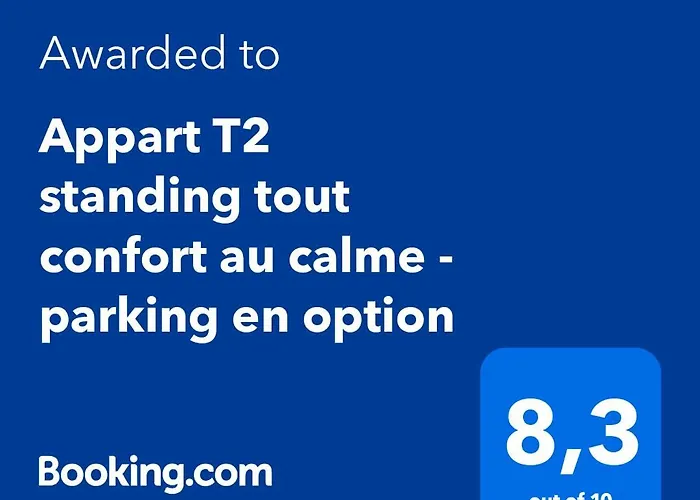 Appart T2 standing tout confort au calme - parking en option
